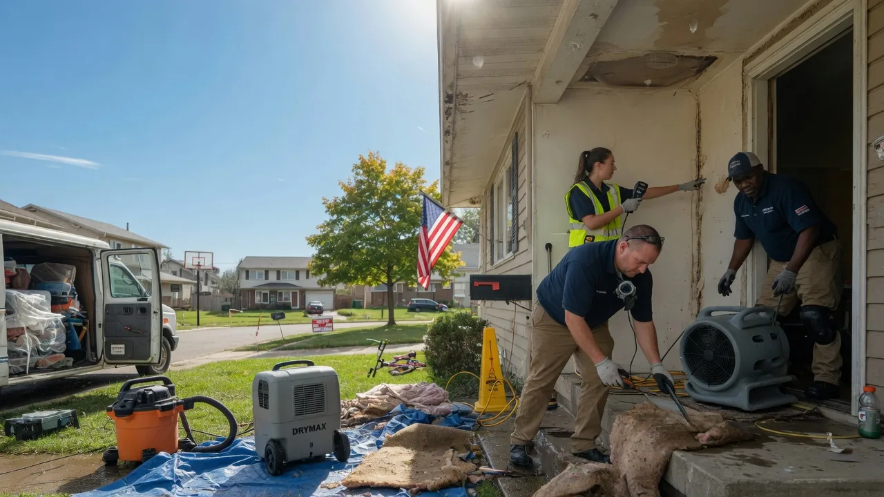 Water Damage Restoration in Hilliard, OH near me